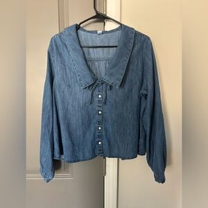 NWOT Old Navy Denim Top